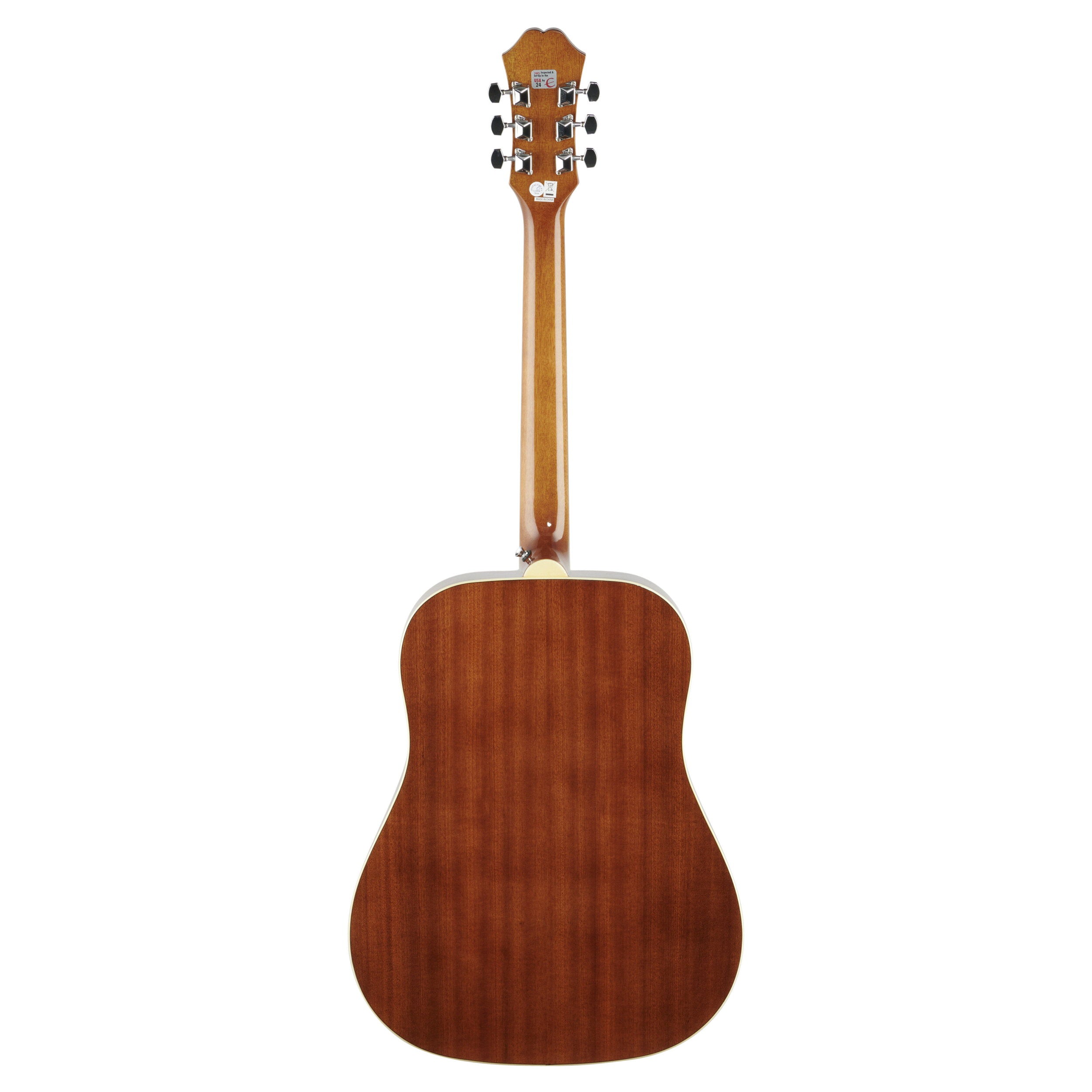 Epiphone FT-100 Acoustic Guitar Player Pack (with Gig Bag), Natural