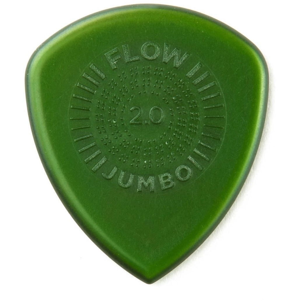 Dunlop Flow Jumbo Ultex Guitar Picks (3-Pack), 2mm