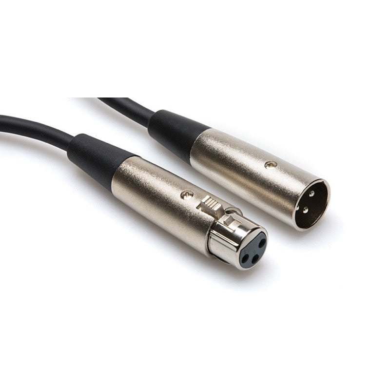 Hosa AES/EBU XLR Female to XLR Male Cable, EBU-010, 10 Foot