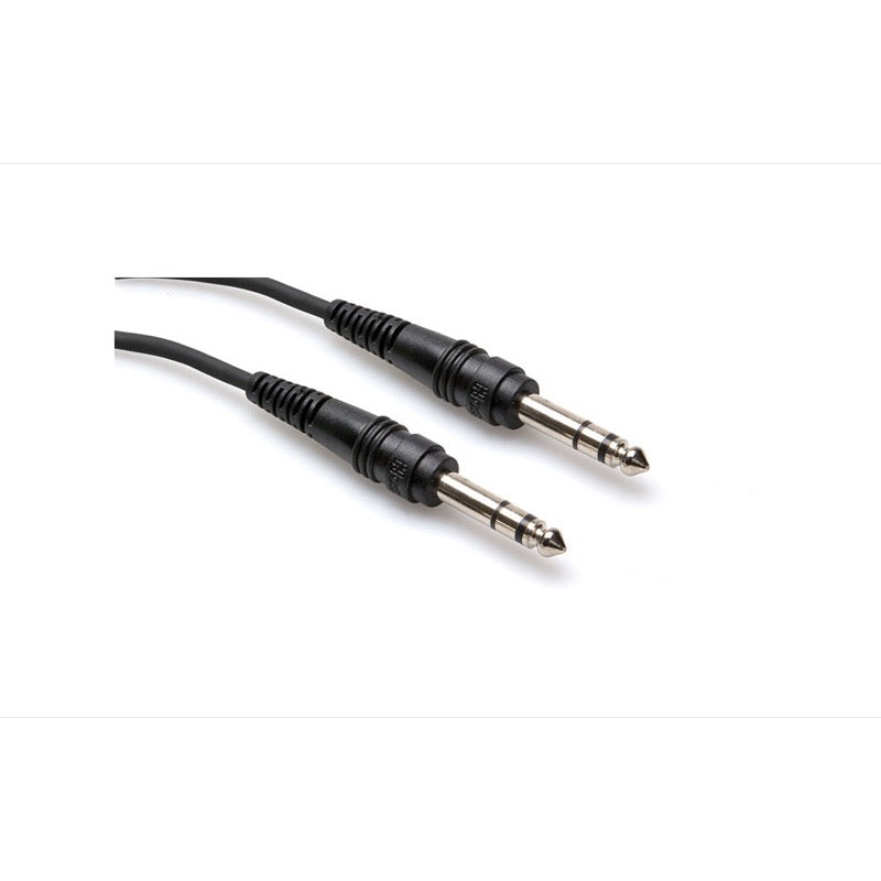 Hosa CSS100 Series TRS to TRS Interconnect Cable, CSS110, 2-Pack, 10 Foot