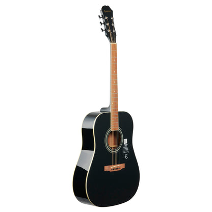 Epiphone FT-100 Acoustic Guitar Player Pack (with Gig Bag), Ebony