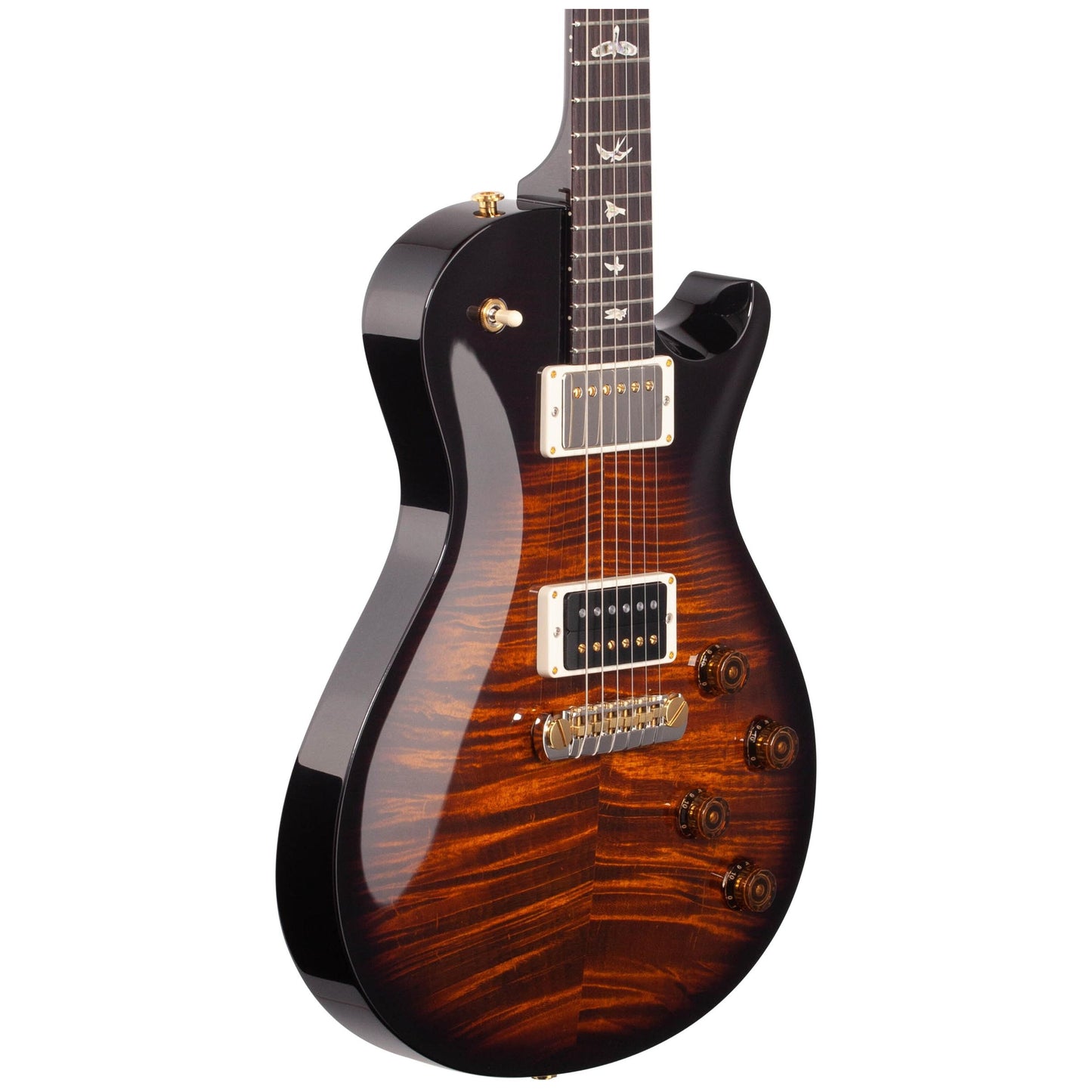 PRS Paul Reed Smith Mark Tremonti 10-Top Electric Guitar (with Case), Black Gold Burst
