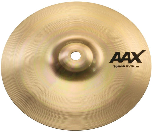 Sabian AAX Splash Cymbal, Brilliant Finish, 8 Inch