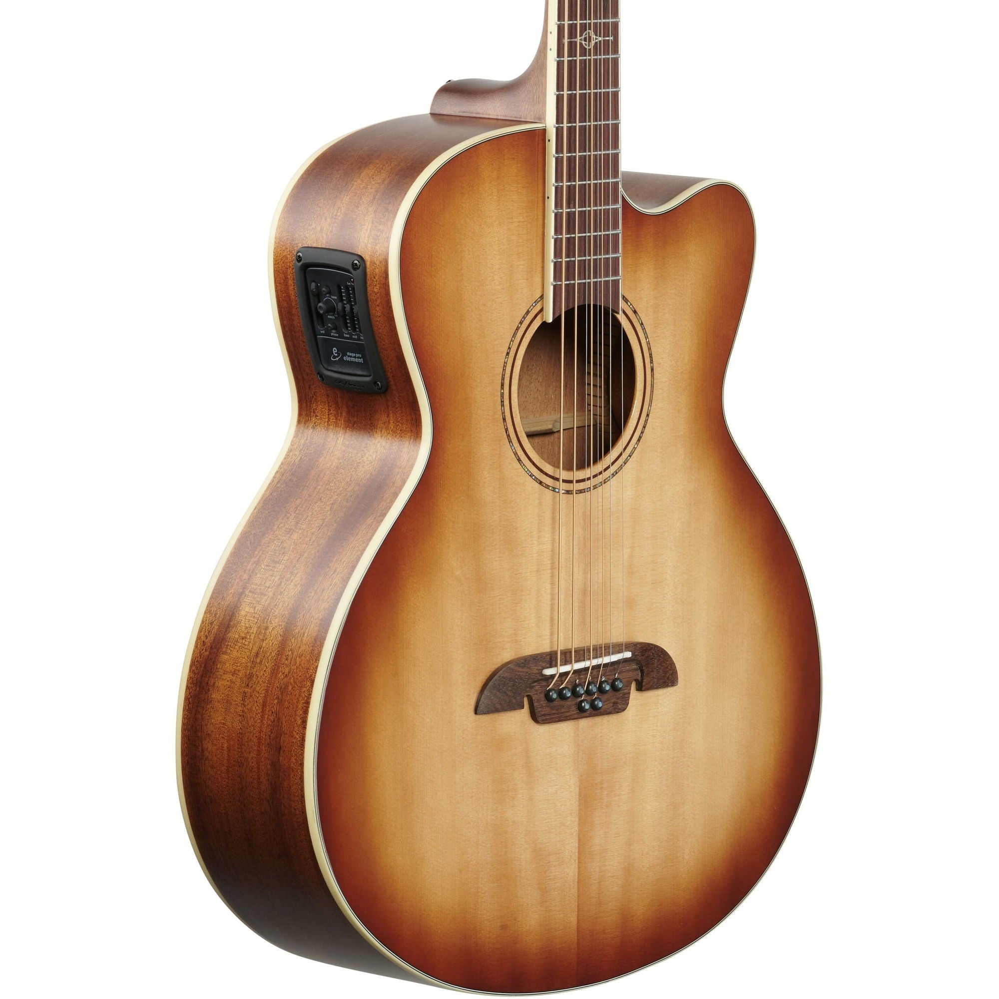 Alvarez Artist Series Baritone 8-String Acoustic-Electric Guitar - Shaded Burst