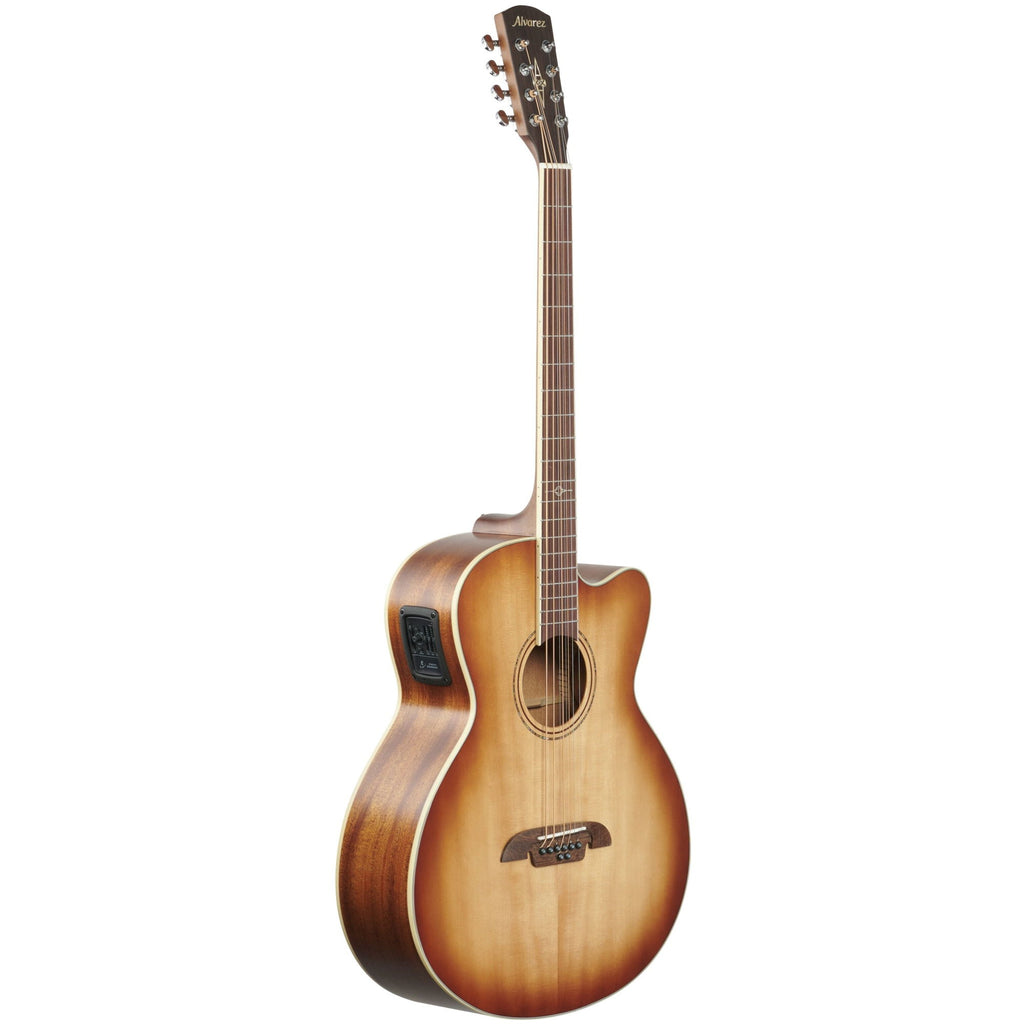 Alvarez Artist Series Baritone 8-String Acoustic-Electric Guitar - Shaded Burst