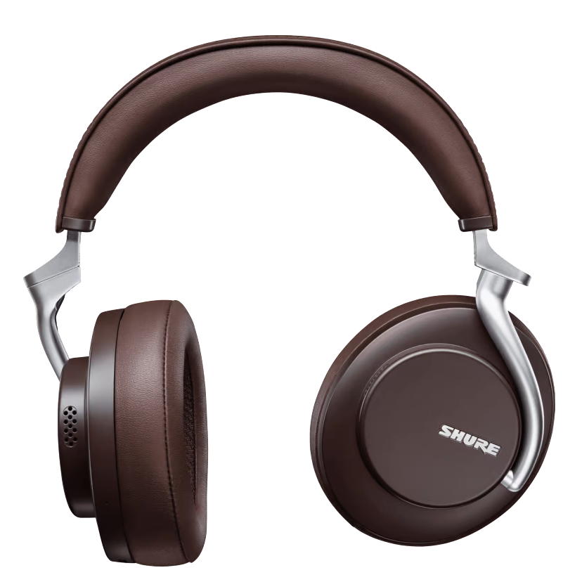 Shure AONIC 50 Wireless Noise-Cancelling Headphones, Brown, Blemished