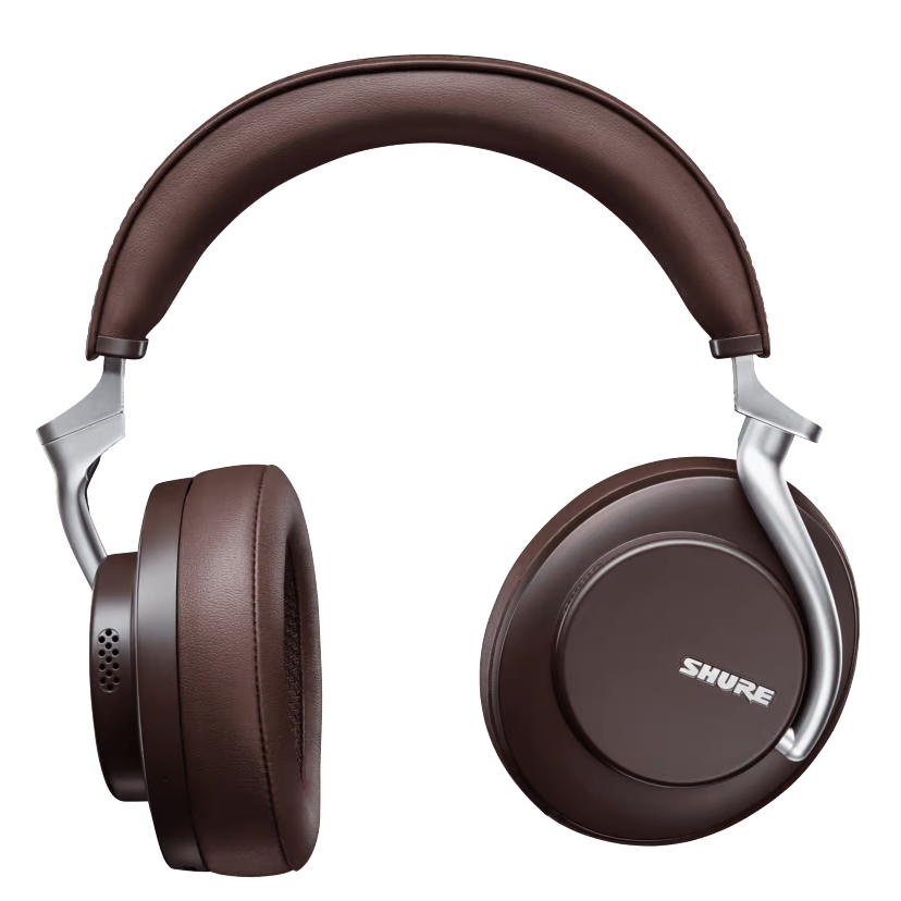 Shure AONIC 50 Wireless Noise-Cancelling Headphones, Brown, Open Box
