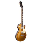 Gibson Custom 57 Les Paul Standard Goldtop VOS Electric Guitar, Gold Top with Dark Back
