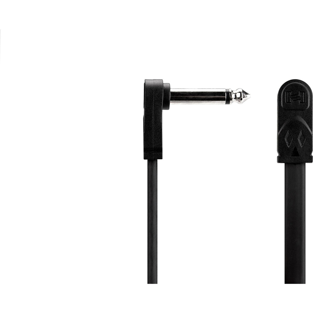 Hosa CFP Flat Right Angle Patch Cable, CFP-118, 18 Inch