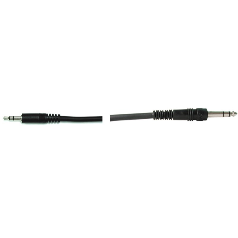 Hosa CMS-100 1/8 Inch Stereo to 1/4 Inch Stereo Cable, CMS110, 10 Foot