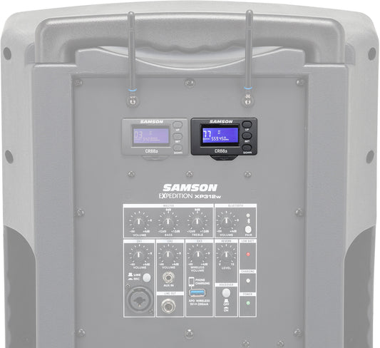 Samson CR88a Wireless Lavalier Microphone Module for XP310w/312w System, Channel K