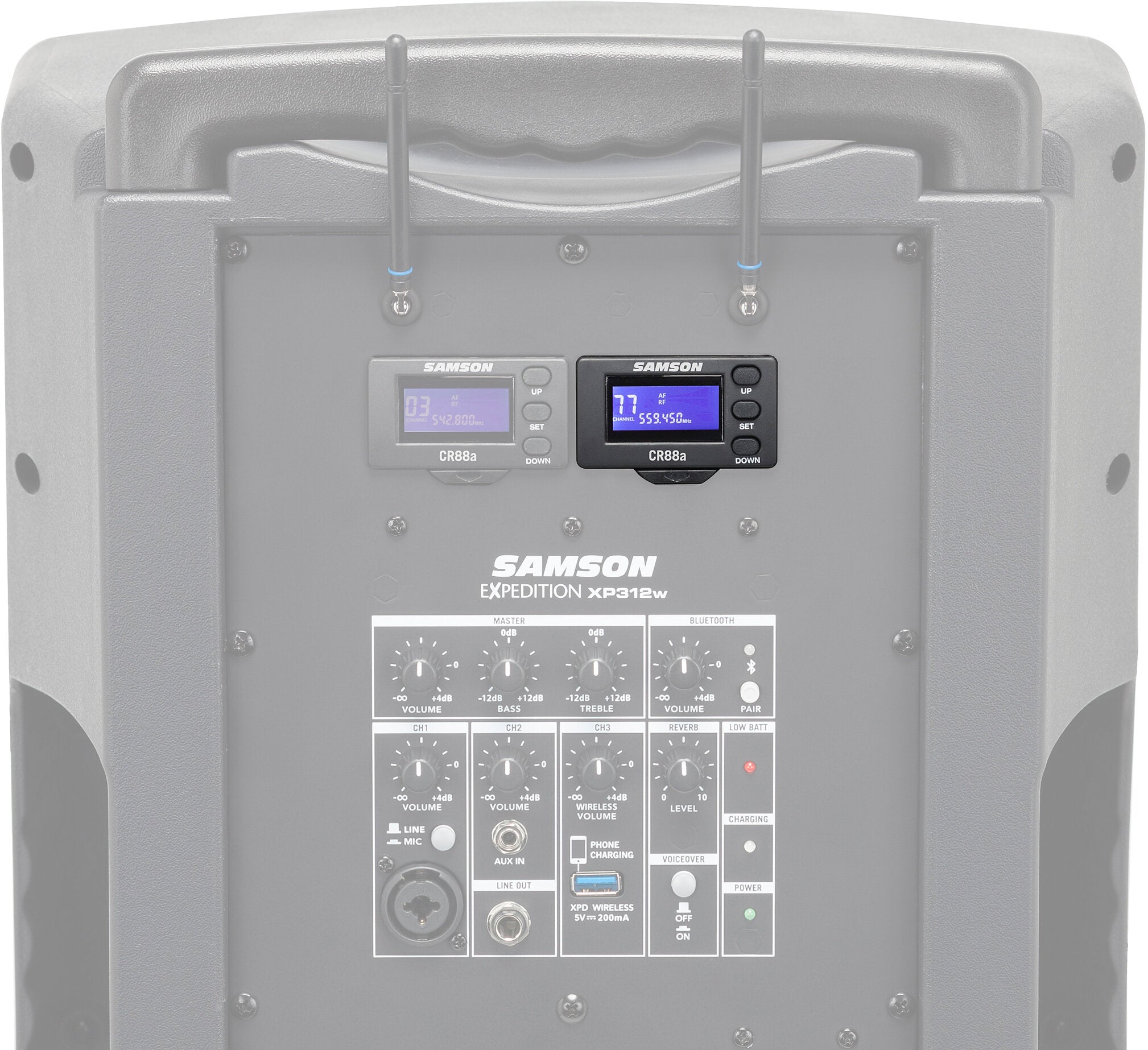 Samson CR88a Wireless Lavalier Microphone Module for XP310w/312w System - Channel K