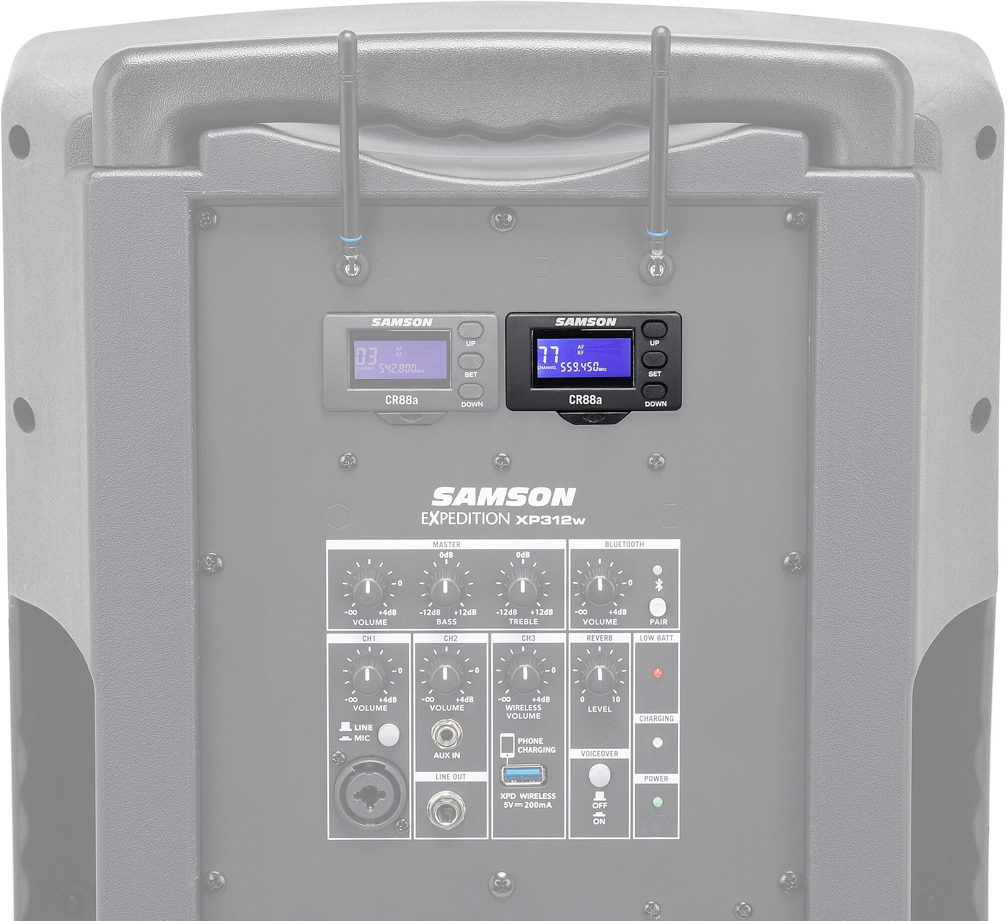 Samson CR88a Wireless Vocal Microphone Module for XP310/312 System - Channel D