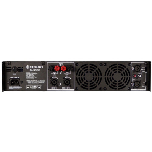 Crown XLI 2500 Power Amplifier Back