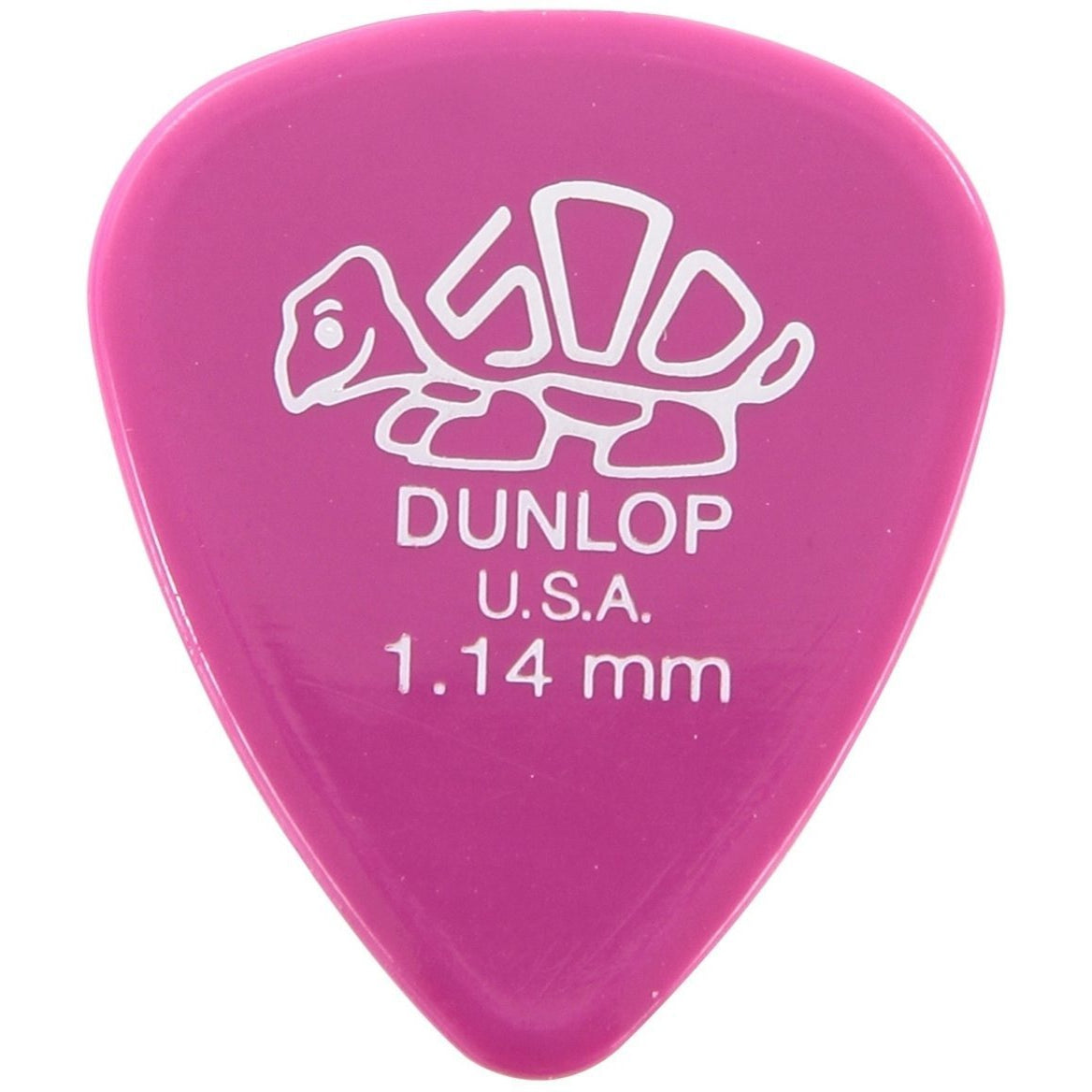 Dunlop Delrin 500 Standard Guitar Picks, 41P1.14, 12-Pack, 1.14mm