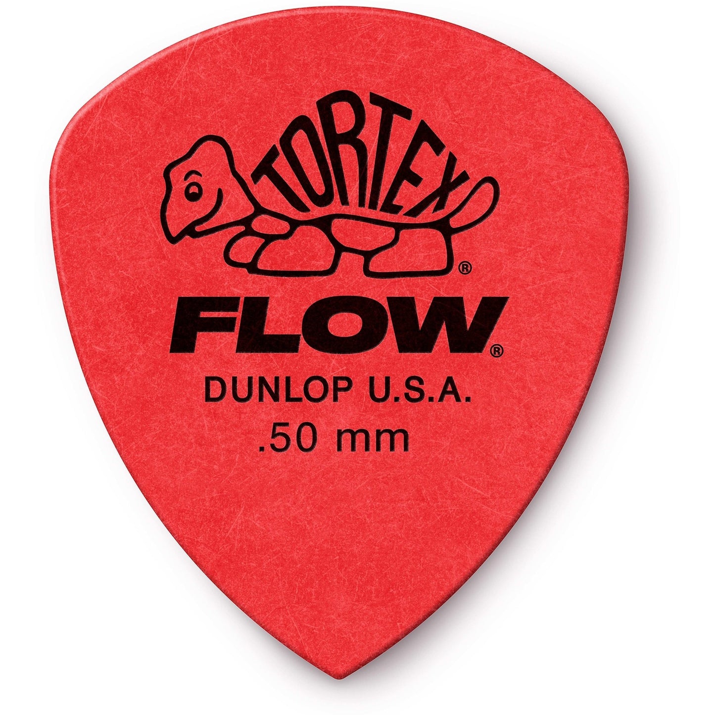 Dunlop 558 Tortex Flow Guitar Picks (12 Pack), 0.50mm