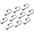 EBS PCF Deluxe Flat Patch Cable, 10-Pack, 18cm