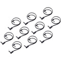 EBS PCF Deluxe Flat Patch Cable, 10-Pack, 58cm