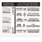 D'Addario ECB81S Chromes Flatwound Bass String (Regular Light, Short Scale)