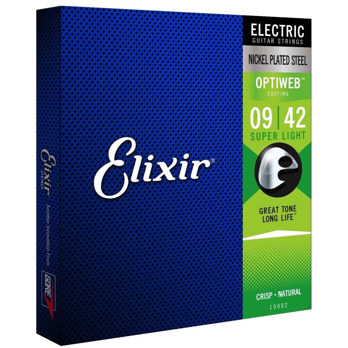 Elixir OptiWeb Electric Guitar Strings, Super Light