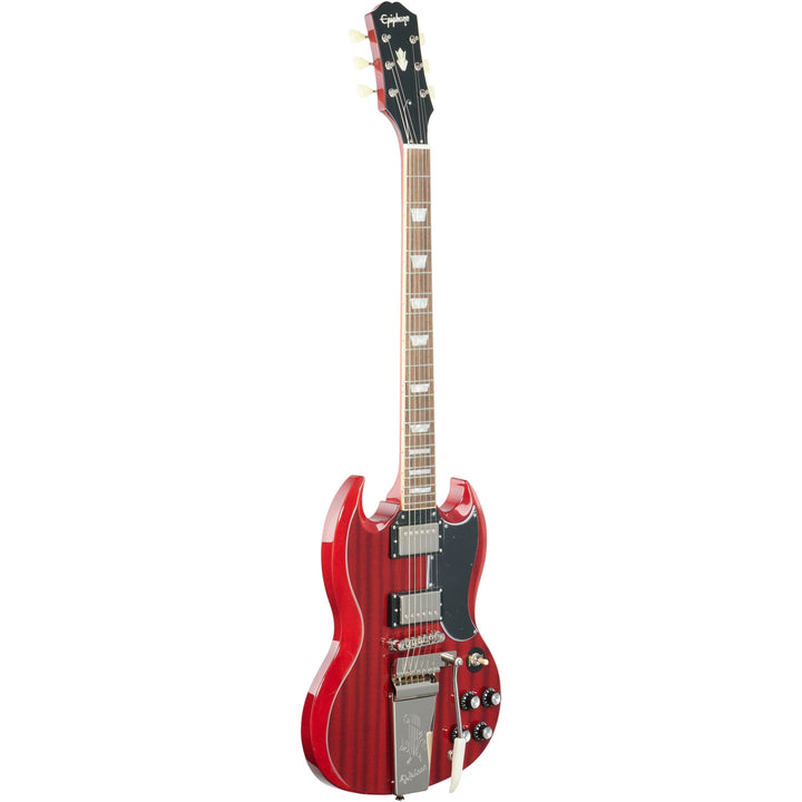 Epiphone SG Standard 61 Maestro Vibrola Electric Guitar, Vintage Cherry