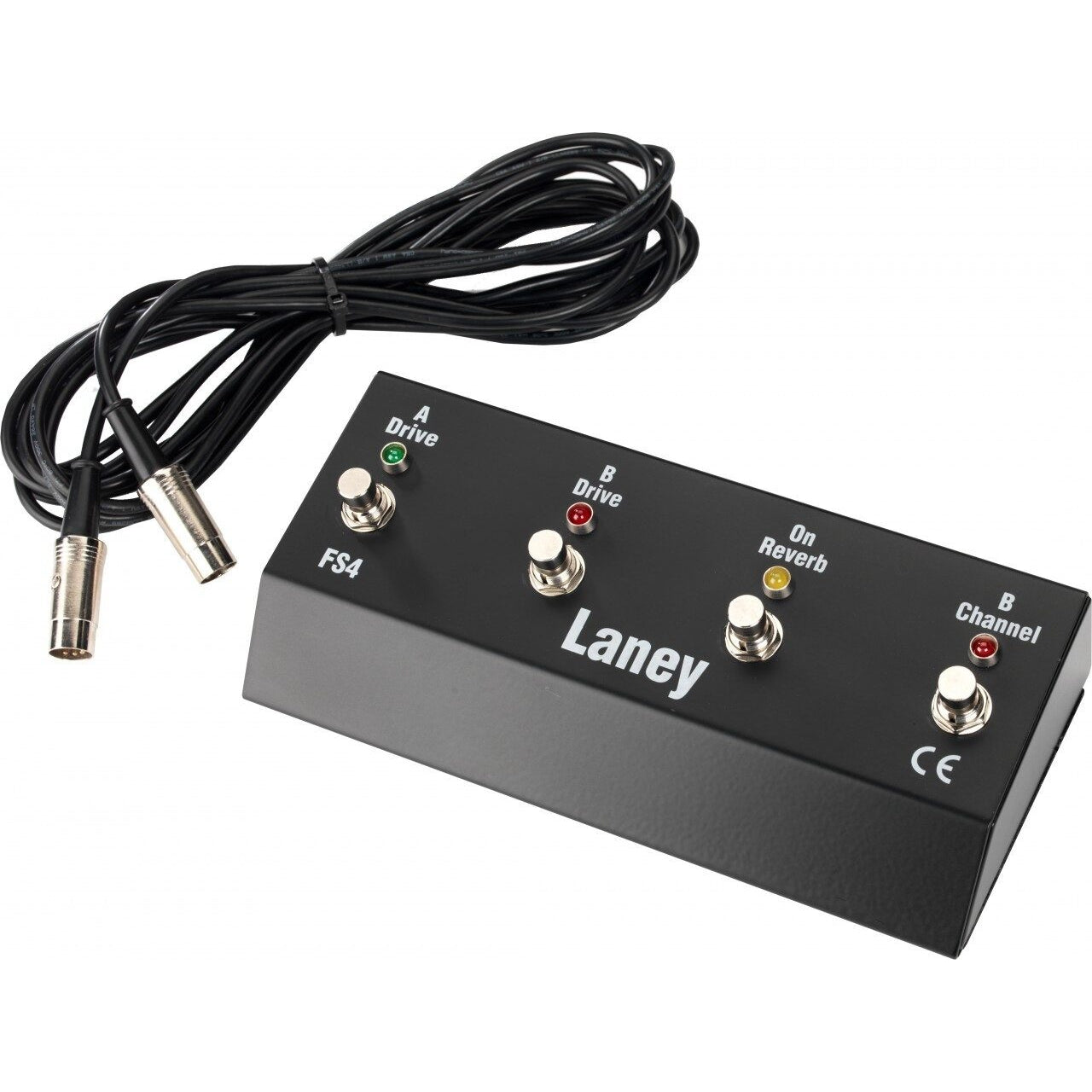 Laney 4 Button Footswitch with LED Indicators