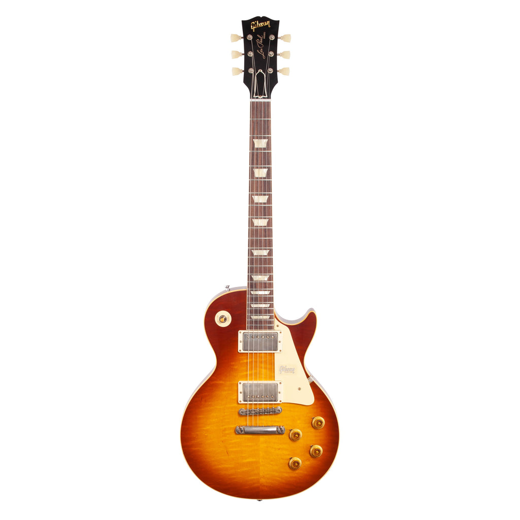 Gibson Custom Shop 1958 Les Paul Standard Reissue Electric Guitar, Iced Tea Burst