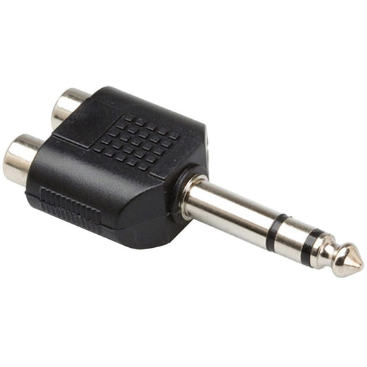 Hosa GPR-484 Dual RCA to 1/4 Inch TRS Adapter