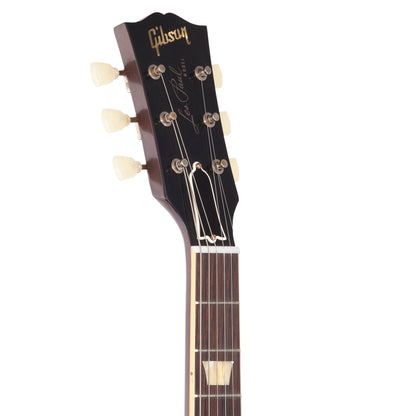 Gibson Custom 57 Les Paul Standard Goldtop VOS Electric Guitar, Gold Top with Dark Back