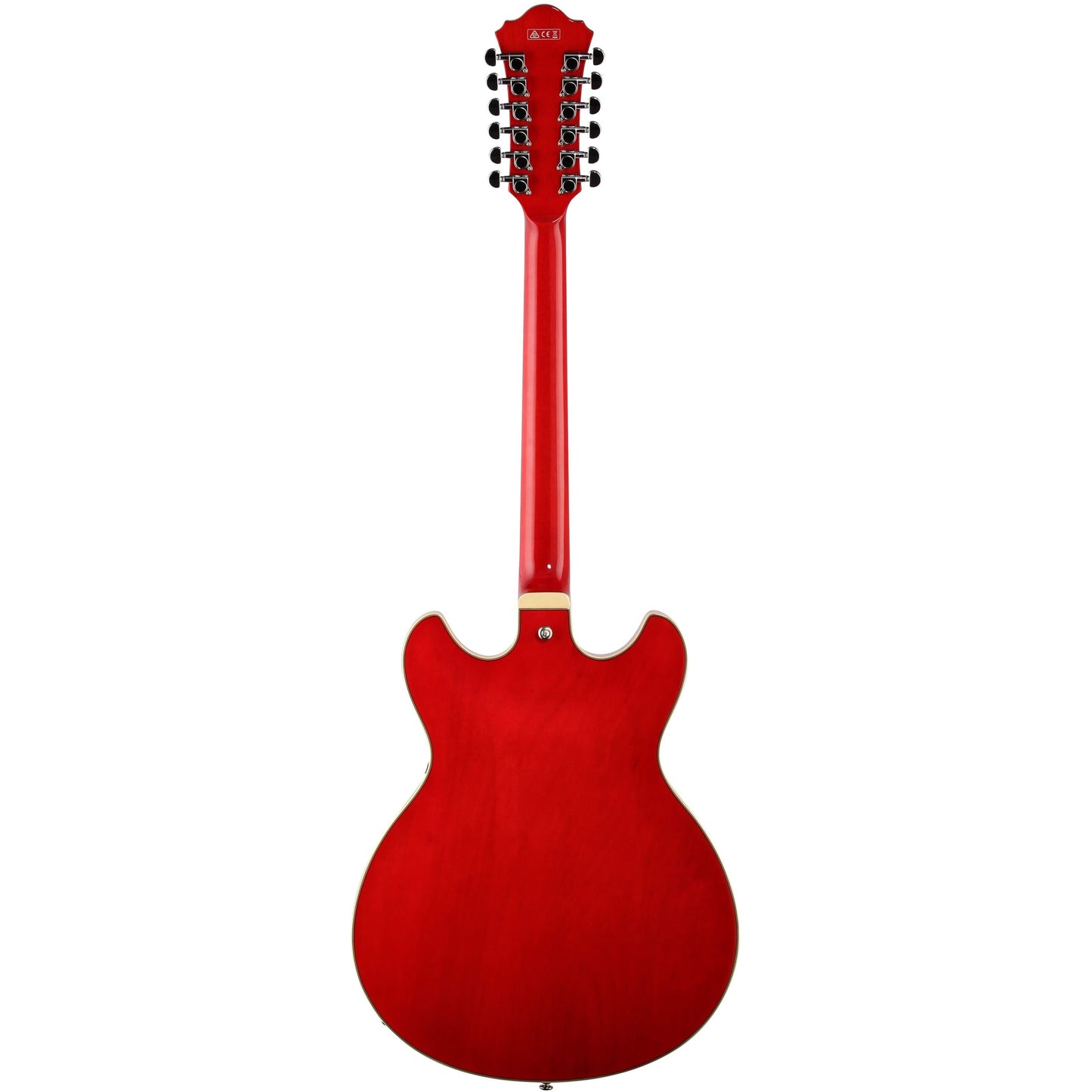 Ibanez Artcore AS7312 Electric Guitar, 12-String, Transparent Cherry Red