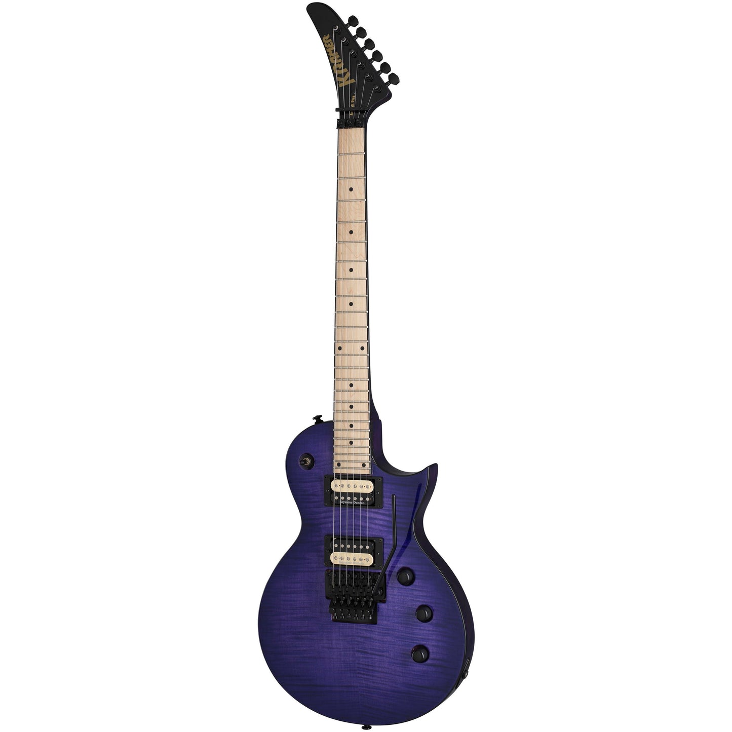 Kramer Assault Plus Electric Guitar, Transparent Purple Burst