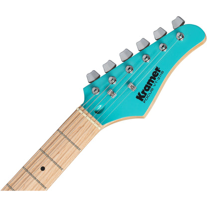 Kramer Focus VT-211S Electric Guitar, Teal