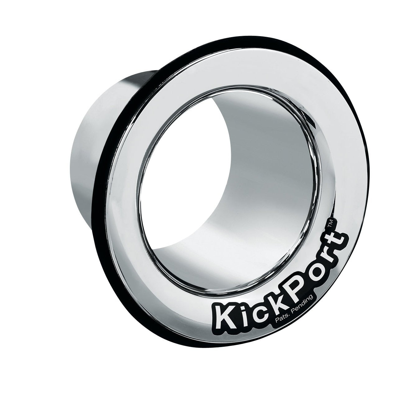 KickPort Bass Drum Sonic Enhancement Port System, Chrome