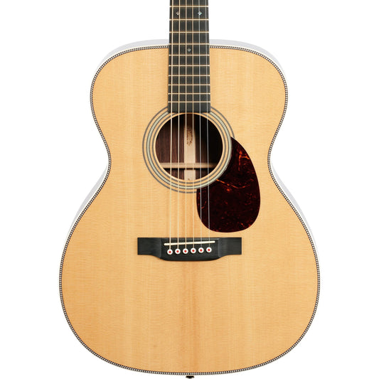 Martin OM-28E Modern Deluxe Orchestra Model Acoustic-Electric Guitar (with Case)