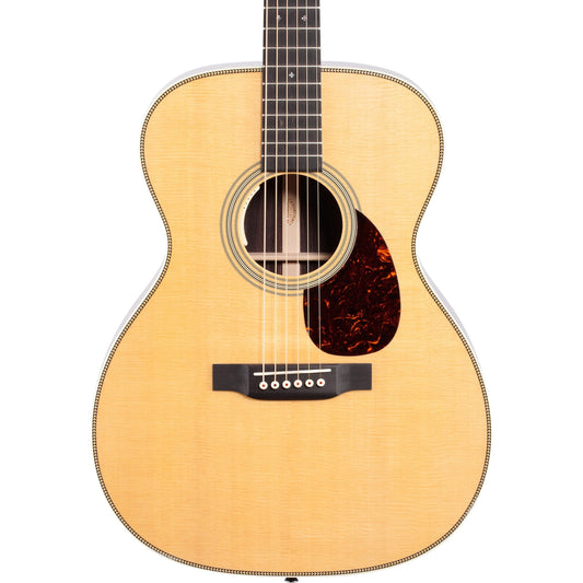 Martin OM-28E Acoustic-Electric Guitar, (with LR Baggs Anthem EQ and Case) - Body