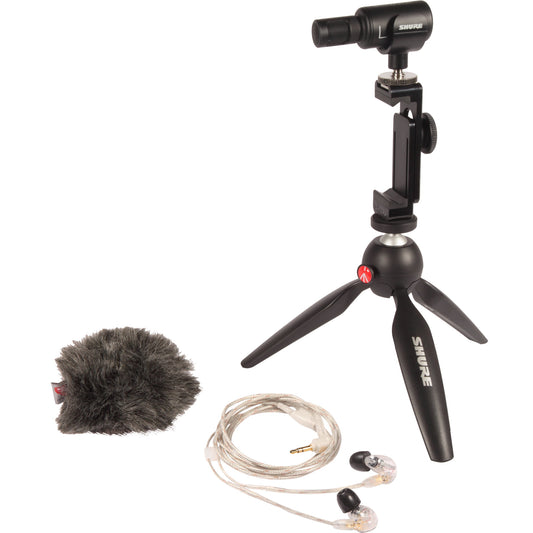 Shure MV88+SE215 Portable Videography Kit