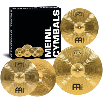 Meinl HCS1418+14C Cymbal Pack (with 14 Inch Crash)