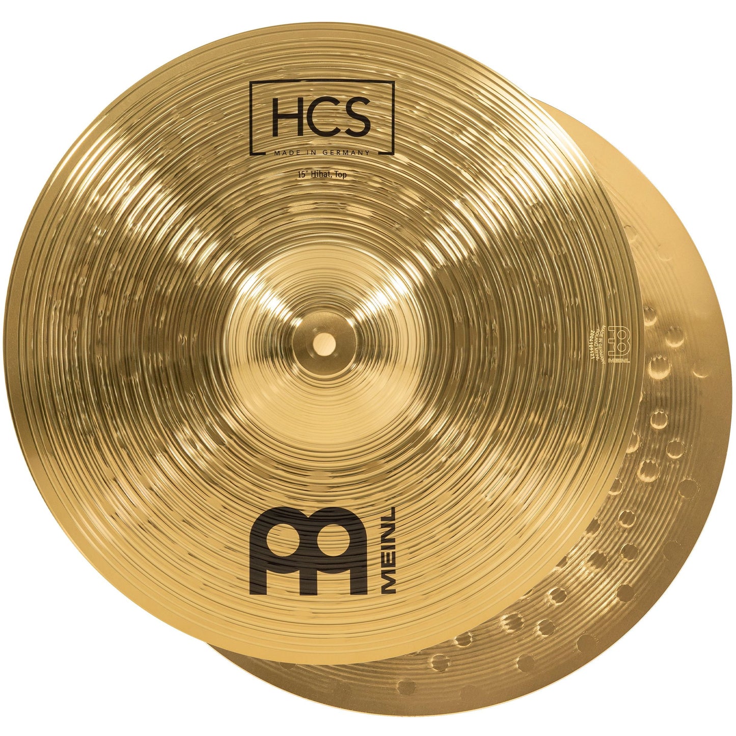 Meinl HCS Hi-Hat Cymbals 15 Inch