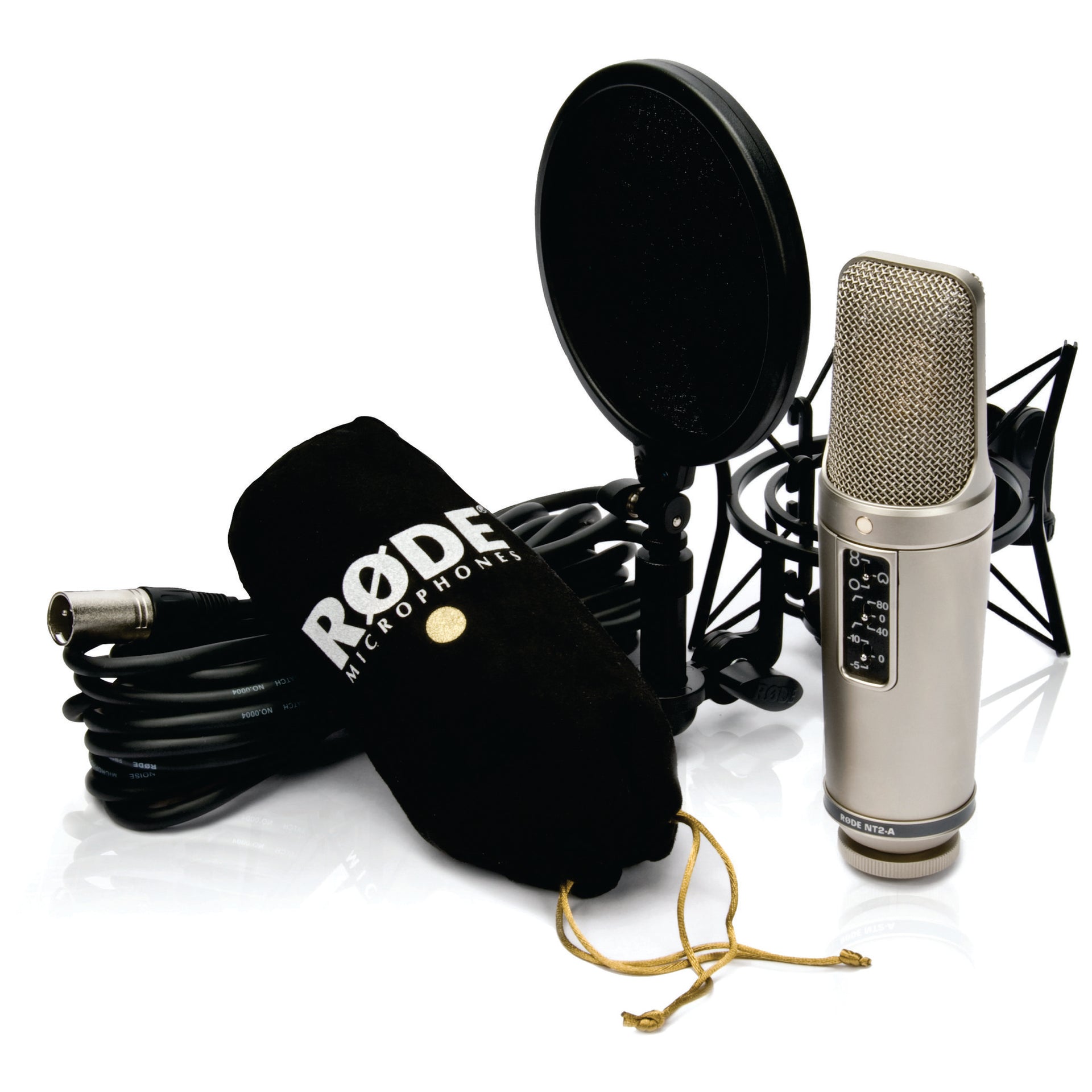 Rode NT2A Variable Pattern Studio Condenser Microphone, Complete 