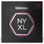 D'Addario NYXL0980 Nickel Wound 8-String Super Lite Electric Guitar Strings
