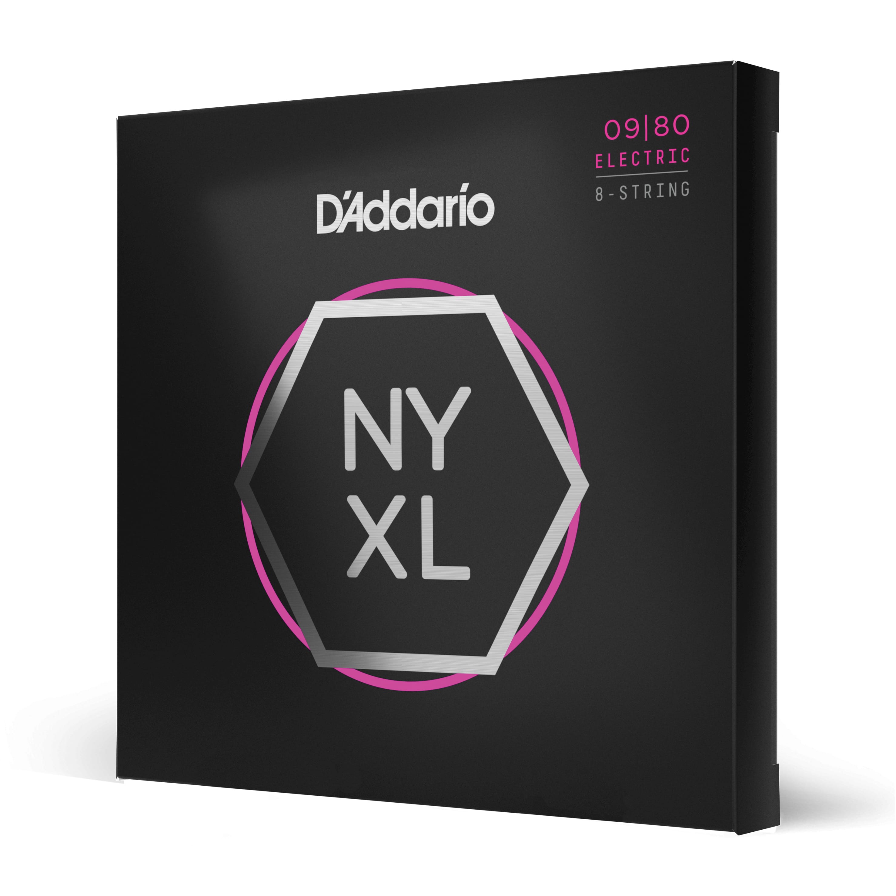 D'Addario NYXL0980 Nickel Wound 8-String Super Lite Electric Guitar Strings