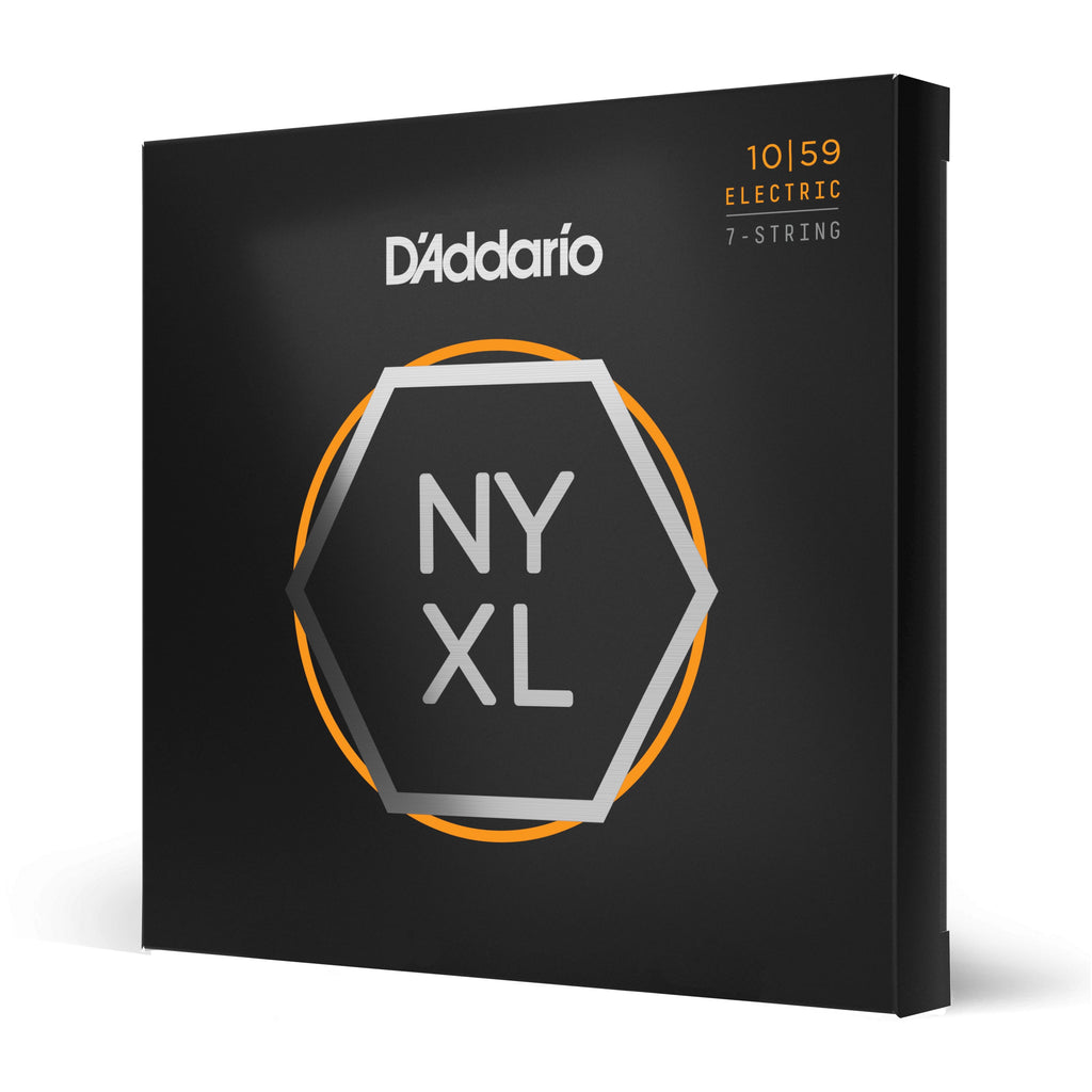 D'Addario NYXL1059 Nickel Wound 7-String Regular Light Electric Guitar Strings