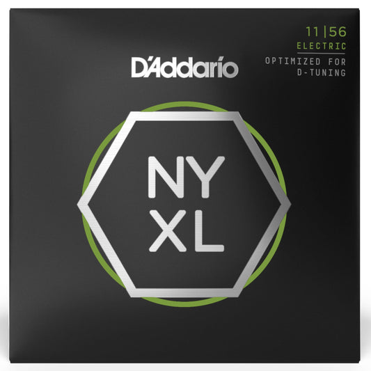 D'Addario NYXL1156 Medium/Extra Heavy Nickel Wound Electric Guitar Strings