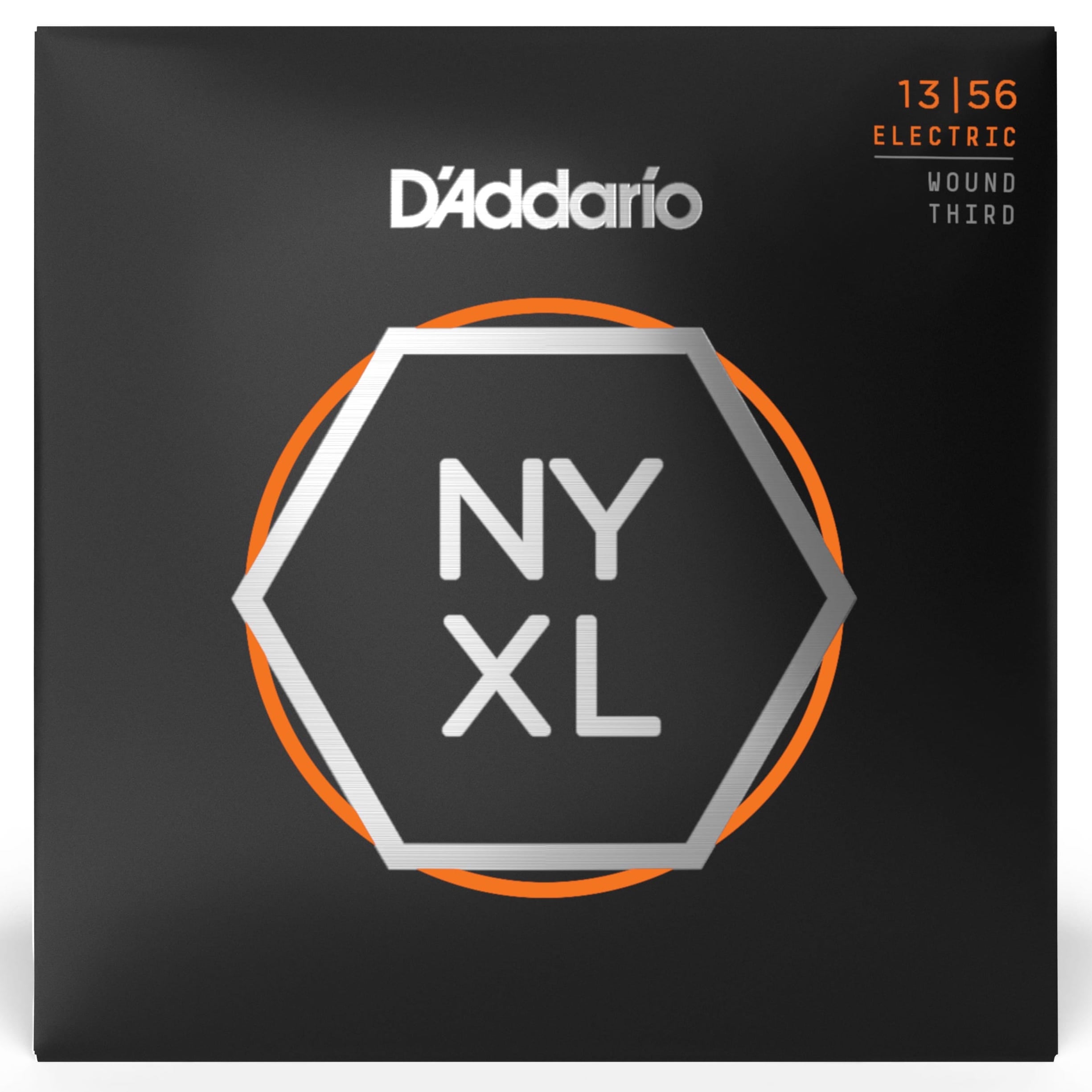 D'Addario NYXL1356W Medium Wound Third Nickel Wound Electric Guitar Strings