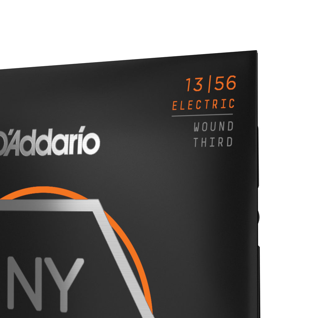 D'Addario NYXL1356W Medium Wound Third Nickel Wound Electric Guitar Strings