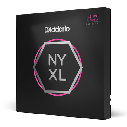 D'Addario NYXL45100 Long Scale Nickel Wound Electric Bass Strings