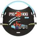 Pig Hog Vintage Series Patch Cable, Daphne Blue, 1' Angled