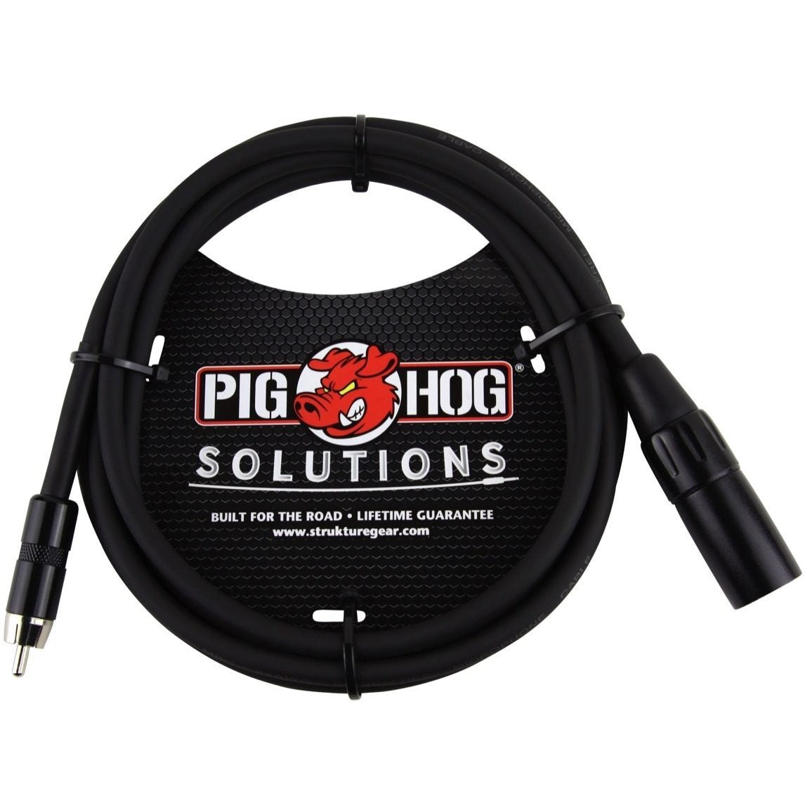 Pig Hog XLR (Male) to RCA Cable, 6 Foot