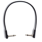 RockBoard Flat Patch Cable, Black, 11.81 Inch / 30 cm