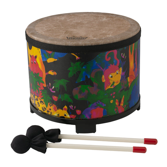 Remo Kids Percussion 10 Inch Floor Tom Drum with Mallet